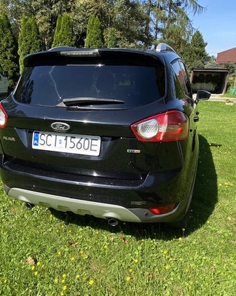 Ford Kuga cena 28500 przebieg: 211690, rok produkcji 2008 z Wisła małe 46